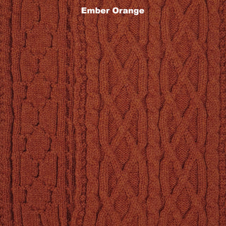 SCARVES - BRIOCHE - LAMBSWOOL - Ember Orange -