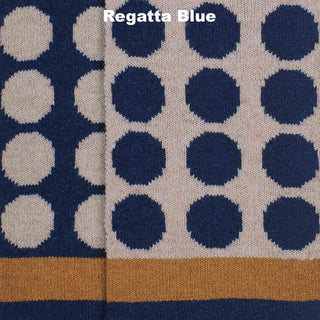 SCARVES - VELVET - LAMBSWOOL - Regatta Blue -