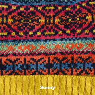 BEANIES - IRISH TWIST - LAMBSWOOL - Sunny -