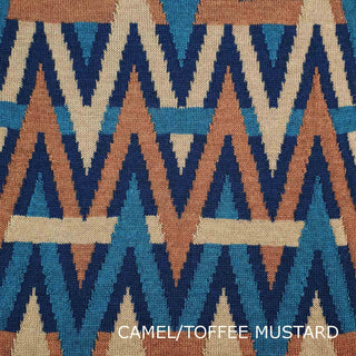 SCARVES - HIGH FIDELITY - MERINO - Camel Brown / Toffee Mustard -