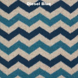 SCARVES - CANDY ROCK - LAMBSWOOL - Diesel Blue -