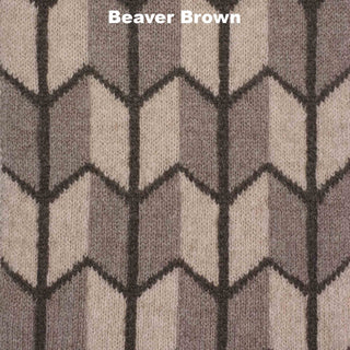 SCARVES - CLOVIS - LAMBSWOOL - Beaver Brown -