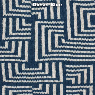 SCARVES - HOWNOW - LAMBSWOOL - Diesel Blue -