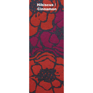 SCARVES - POPPY - MERINO - Hibiscus / Cinnamon Orange -