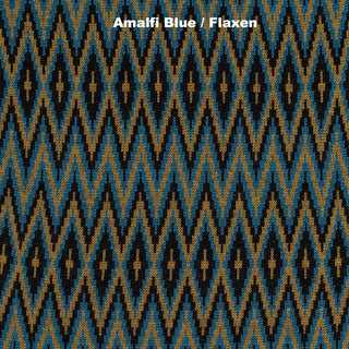 SCARVES - BOND - MERINO - Amalfi Blue / Flaxen Mustard -