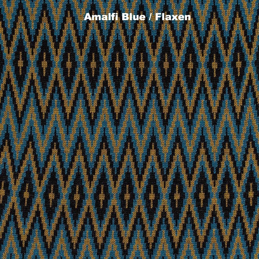 SCARVES - BOND - EXTRA FINE MERINO WOOL - Amalfi Blue / Flaxen - 