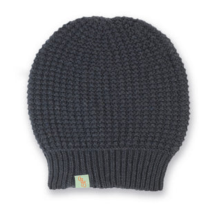 BEANIES - ELEMENTARY - LAMBSWOOL - Charcoal Grey -