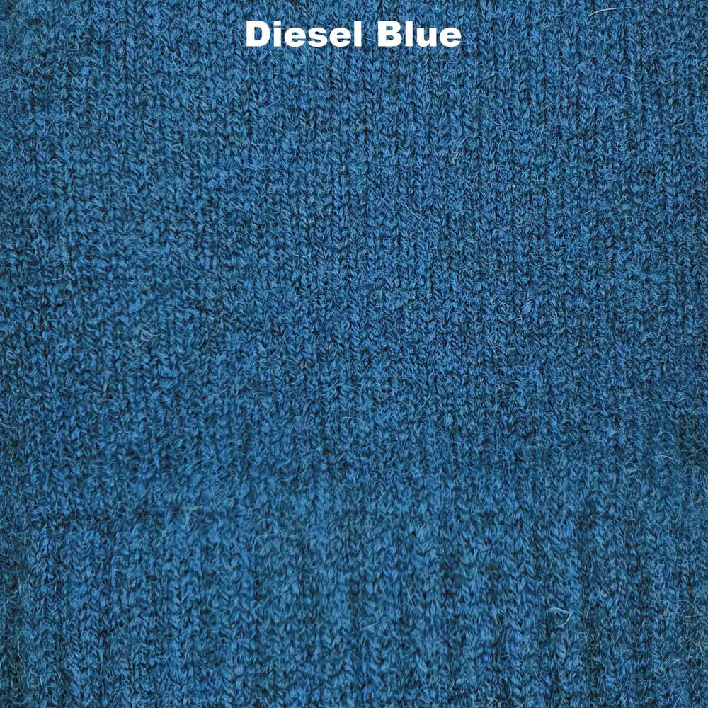 GLOVES - FAGINS -  FINGERLESS GLOVES LAMBSWOOL - Diesel Blue - 