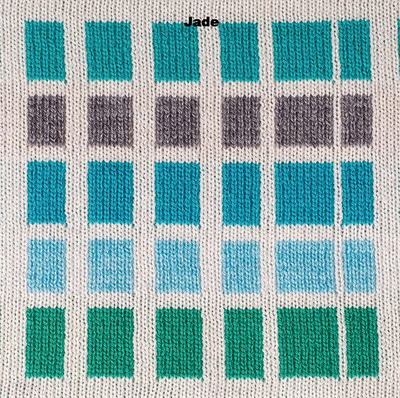 BLANKETS - CHECK IT OUT - KNIT BLANKETS - Jade - Extra Small