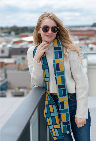 SCARVES - DAB - MERINO - -