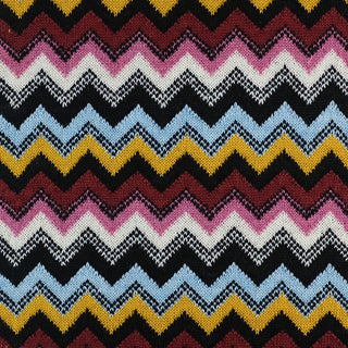 SCARVES - UPSIDE DOWN - MERINO - Aqua / Mustard -
