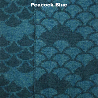 SCARVES - RECHERCHE BAY - PREMIUM AUSTRALIAN LAMBSWOOL - Peacock Blue - 