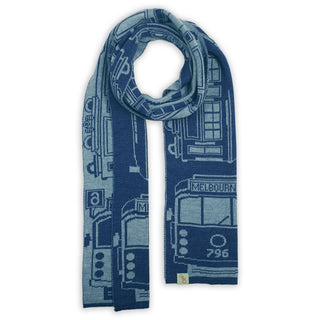 SCARVES - TRAM I AM - MERINO - -