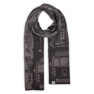 SCARVES - TRAM I AM - EXTRA FINE MERINO WOOL -  - 