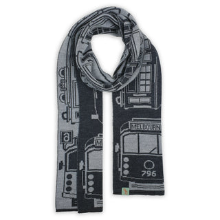 SCARVES - TRAM I AM - EXTRA FINE MERINO WOOL -  - 