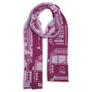 SCARVES - TRAM I AM - EXTRA FINE MERINO WOOL -  - 