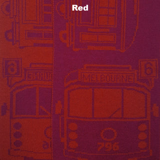 SCARVES - TRAM I AM - MERINO - Red -