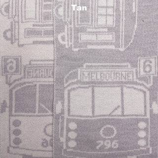 SCARVES - TRAM I AM - MERINO - Tan -