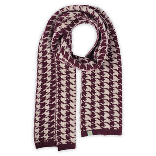 SCARVES - I WANNA BE YOUR DOG - PREMIUM AUSTRALIAN LAMBSWOOL - Bordeaux Maroon - 