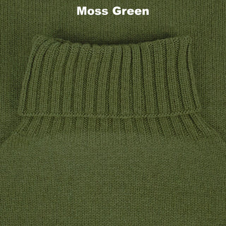 PONCHOS - AMELIE - LAMBSWOOL - Moss Green - 