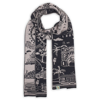 SCARVES - MELBOURNE - MERINO - -