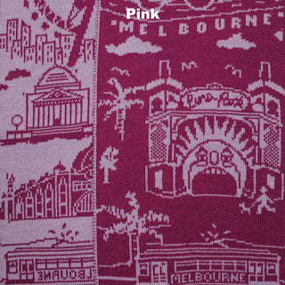 SCARVES - MELBOURNE - MERINO - Pink -