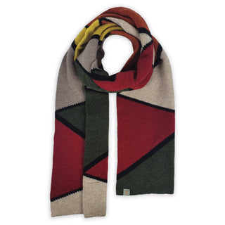 SCARVES - BAUHAUS - PREMIUM AUSTRALIAN LAMBSWOOL - Rosemary Green - 