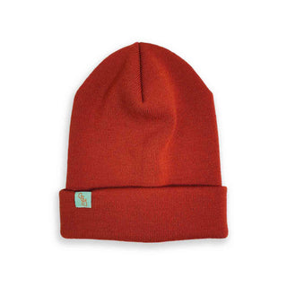 BEANIES - BASE - MERINO - Spice Red -