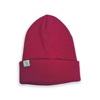 BEANIES - BASE - EXTRAFINE MERINO WOOL - Rosewood Pink - 