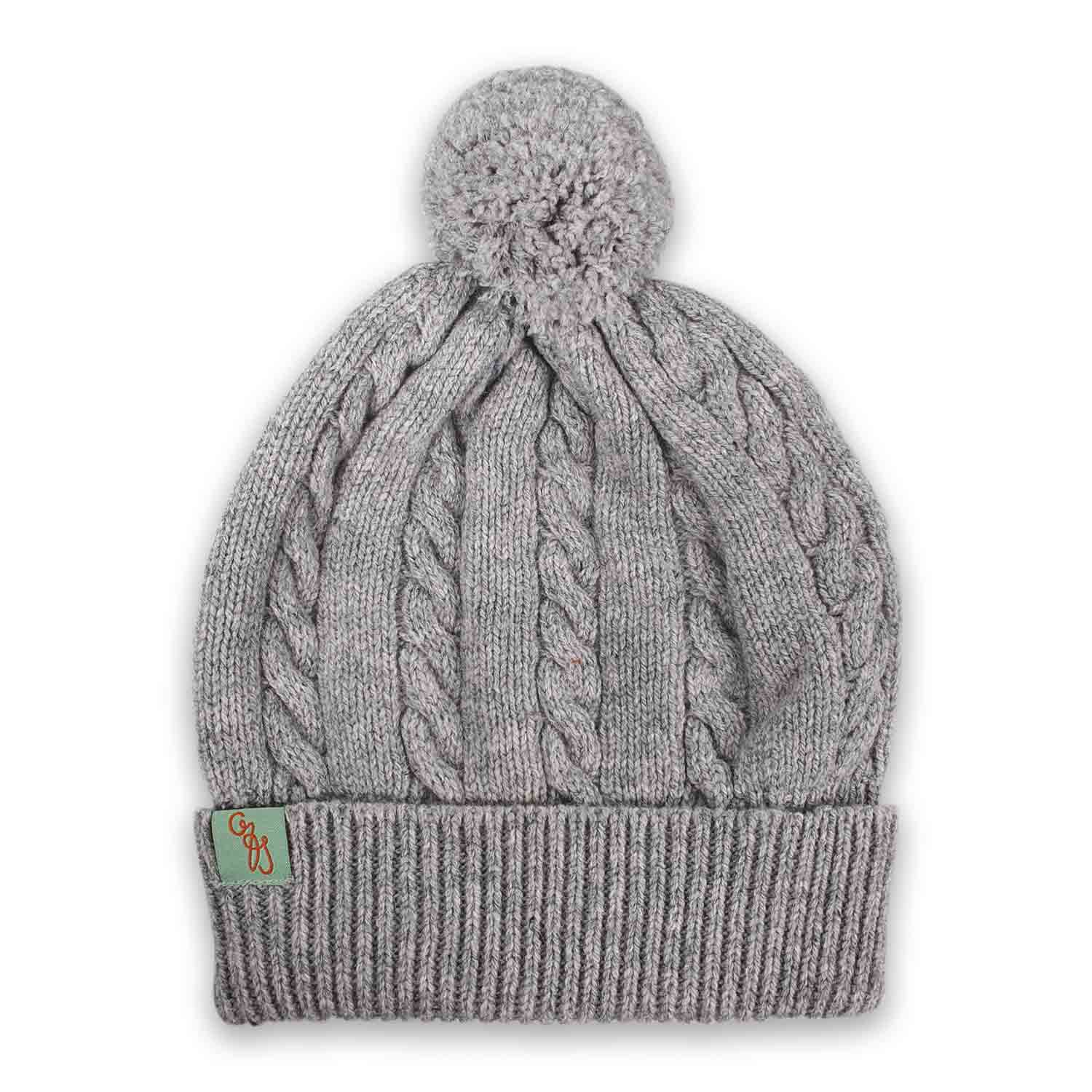Pom Pom Beanies - Cable | Beanies for Women | Otto & Spike