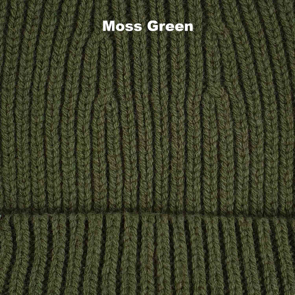 BEANIES - FIXED - UNISEX - Moss Green - 