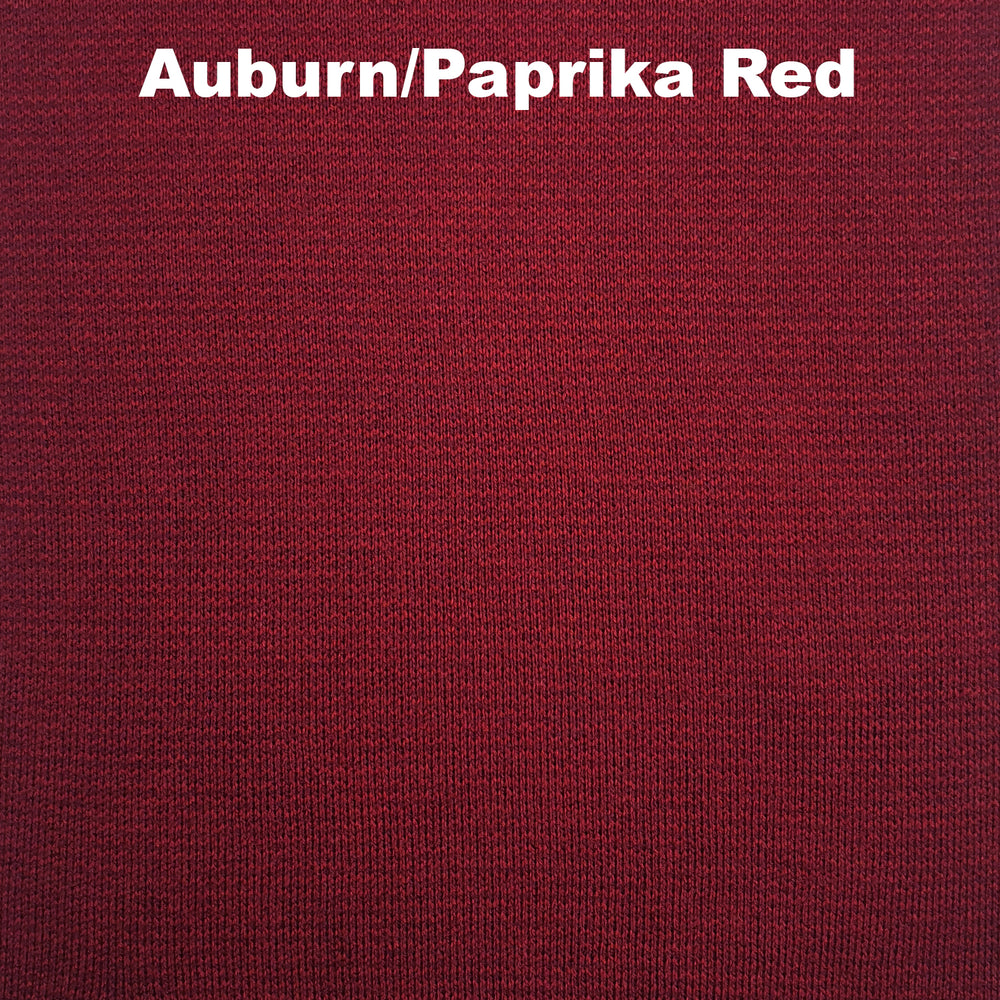 SCARVES - STAPLE - EXTRA FINE MERINO WOOL - Auburn/Paprika Red - 