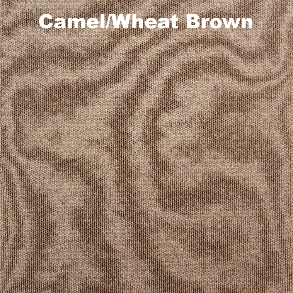 SCARVES - STAPLE - EXTRA FINE MERINO WOOL - Camel/Wheat Brown - 