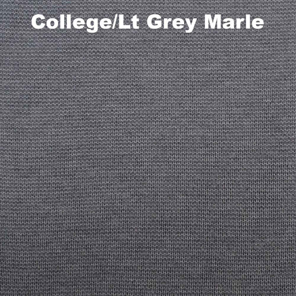 SCARVES - STAPLE - EXTRA FINE MERINO WOOL - College/Lt Grey Marle - 