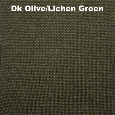 SCARVES - STAPLE - EXTRA FINE MERINO WOOL - Dk Olive/Lichen Green - 