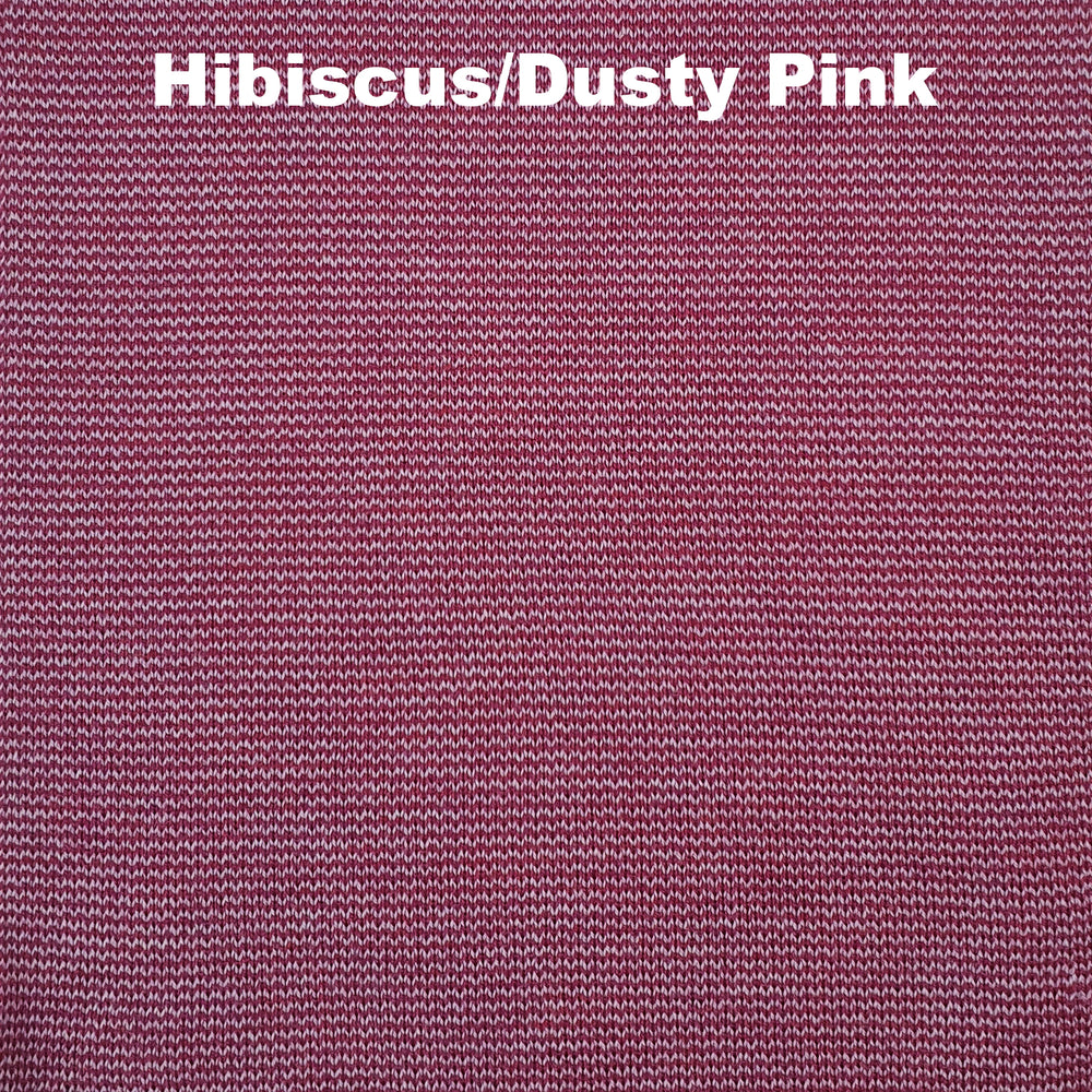 SCARVES - STAPLE - EXTRA FINE MERINO WOOL - Hibiscus/Dusty Pink - 
