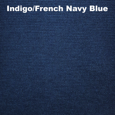 SCARVES - STAPLE - EXTRA FINE MERINO WOOL - Indigo/French Navy Blue - 