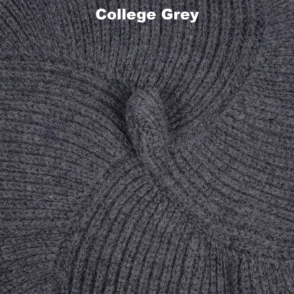 BEANIES - WHIPPET BERET - LAMBSWOOL - College Grey - 