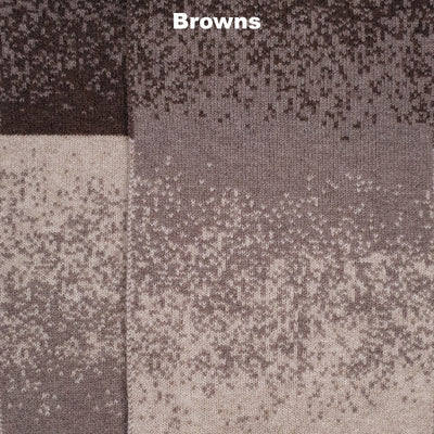 SCARVES - FADE - PREMIUM AUSTRALIAN LAMBSWOOL - Browns - 