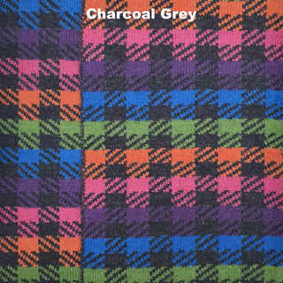 SCARVES - GIN & HAM - LAMBSWOOL - Charcoal Grey -