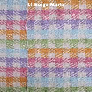 SCARVES - GIN & HAM - LAMBSWOOL - Lt Beige Marle -