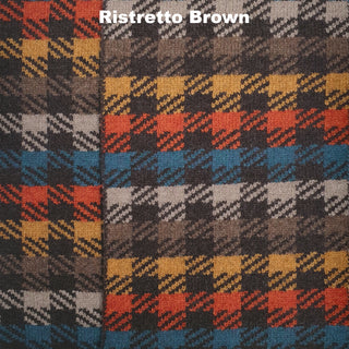 SCARVES - GIN & HAM - PREMIUM AUSTRALIAN LAMBSWOOL - Ristretto Brown - 