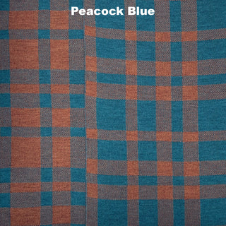 SCARVES - GRANDMAMA - EXTRA FINE MERINO WOOL - Peacock Blue - 