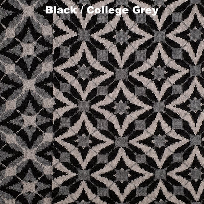 SCARVES - LARA - EXTRA FINE MERINO WOOL - Black / College Grey - 