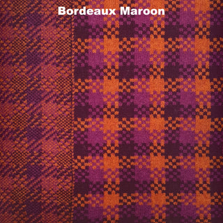 SCARVES - PICNIC - LAMBSWOOL - Bordeaux Maroon -