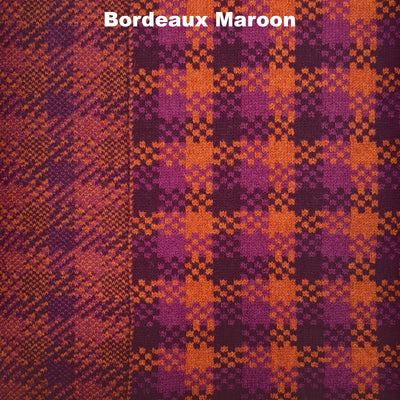 SCARVES - PICNIC - PREMIUM AUSTRALIAN LAMBSWOOL - Bordeaux Maroon - 