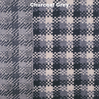 SCARVES - PICNIC - LAMBSWOOL - Charcoal Grey -