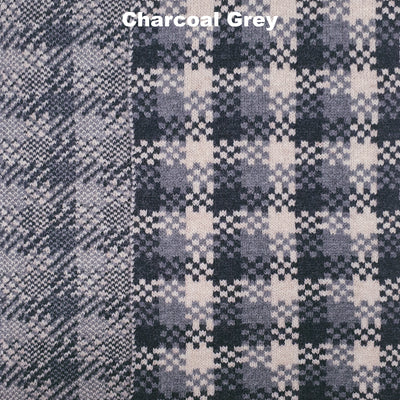 SCARVES - PICNIC - PREMIUM AUSTRALIAN LAMBSWOOL - Charcoal Grey - 