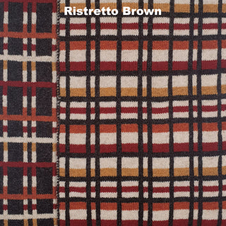 SCARVES - PLAID UP - LAMBSWOOL - Ristretto Brown -