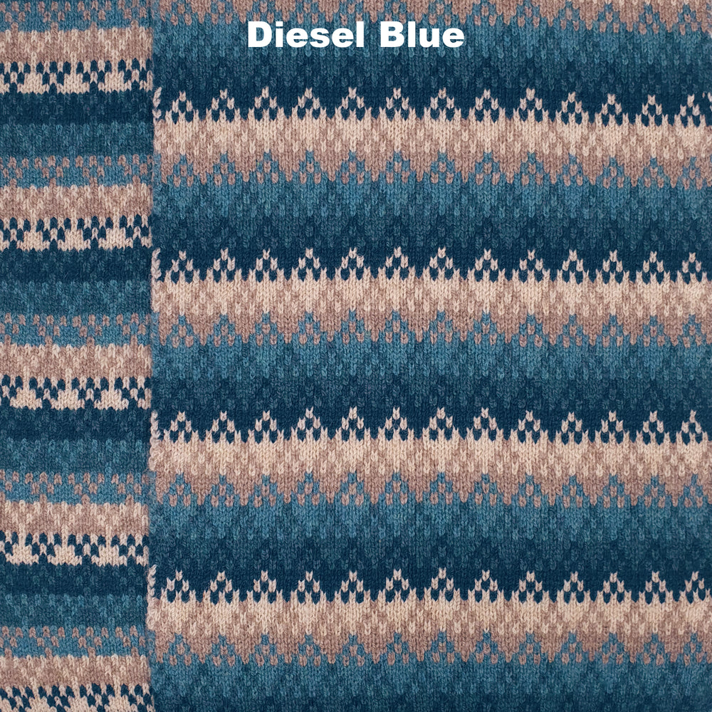 SCARVES - PLUMMET - PREMIUM AUSTRALIAN LAMBSWOOL - Diesel Blue - 